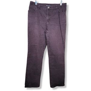 Lee Classic Fit Denim Straight Leg Jeans Brown Size Medium